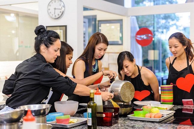 Company Team Building Cooking and Baking Classes
