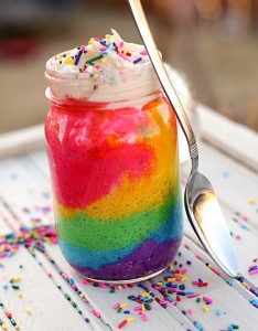 Cake In A Jar Class - Rainbow Design