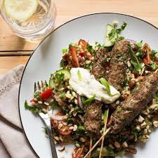 Healthy Meat Based Cooking Class - Beef Kofta with Tzatziki