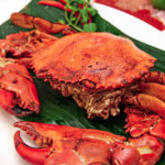 Singapore Hawker Favorites - Steamed Crab